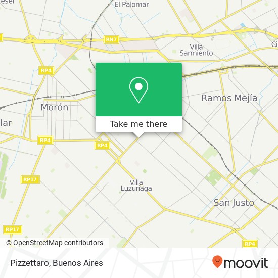 Mapa de Pizzettaro