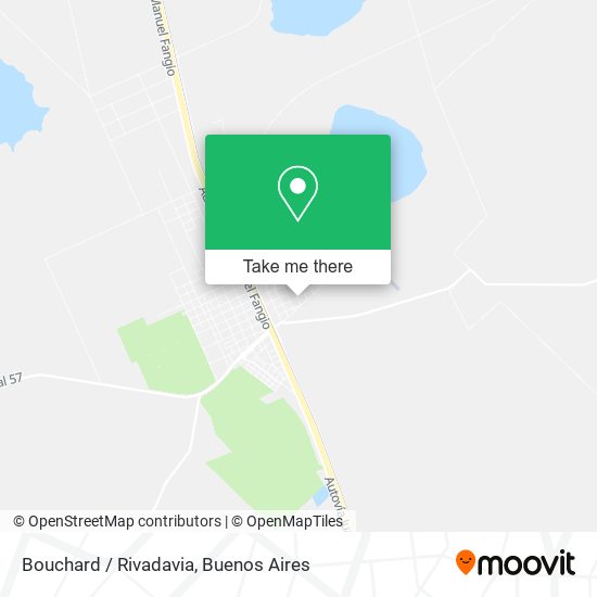 Bouchard / Rivadavia map