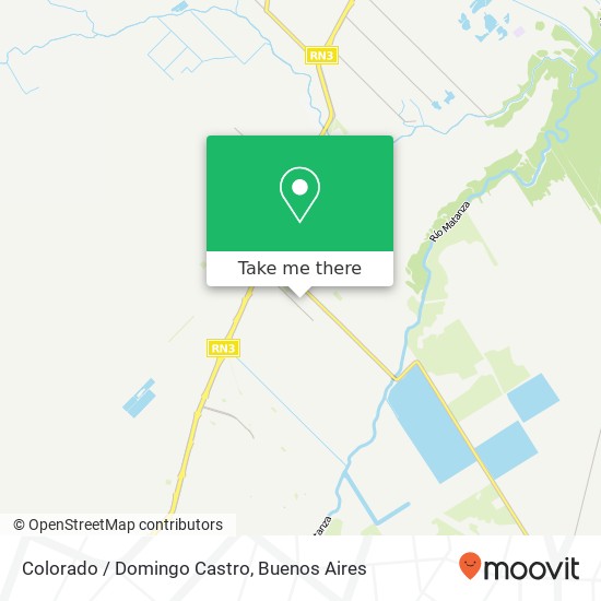 Colorado / Domingo Castro map