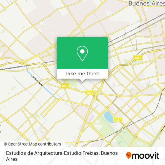 Estudios de Arquitectura-Estudio Freixas map