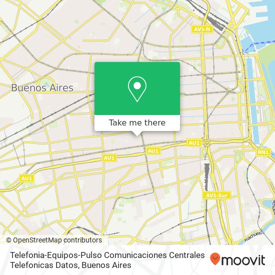 Telefonia-Equipos-Pulso Comunicaciones Centrales Telefonicas Datos map