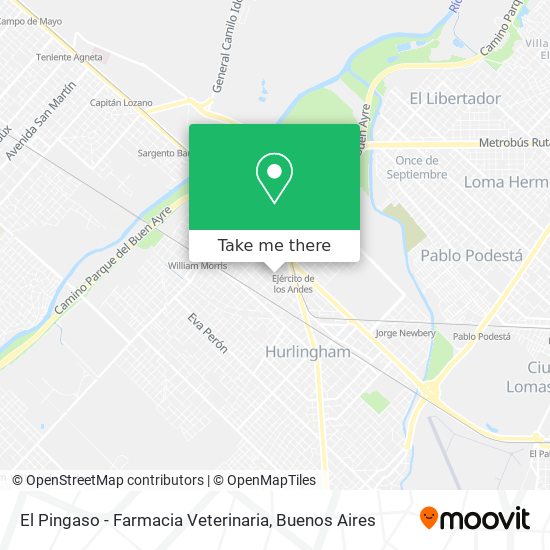 El Pingaso - Farmacia Veterinaria map