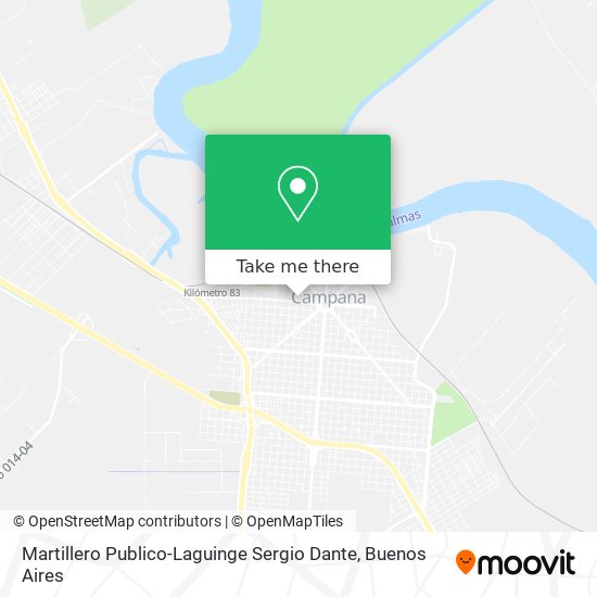 Martillero Publico-Laguinge Sergio Dante map