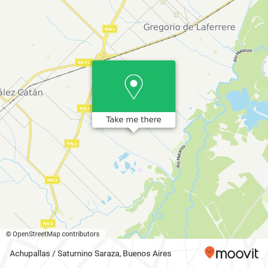 Achupallas / Saturnino Saraza map