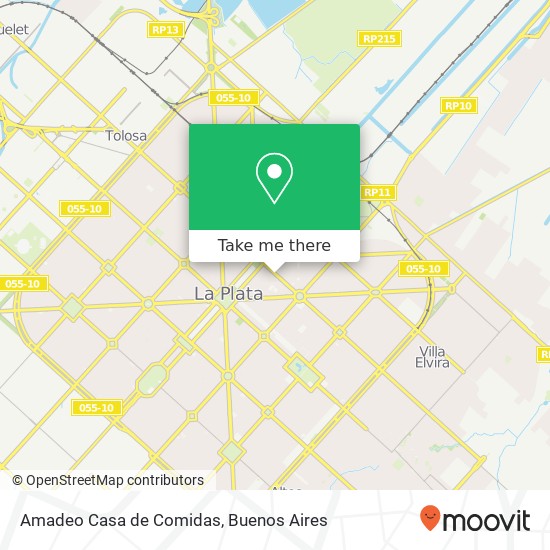 Amadeo Casa de Comidas map