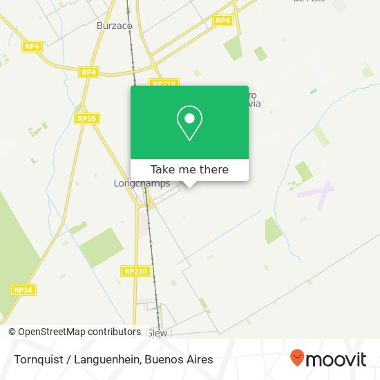 Tornquist / Languenhein map