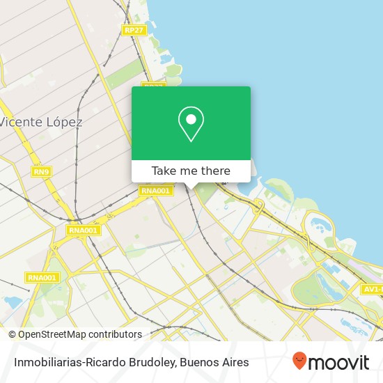 Inmobiliarias-Ricardo Brudoley map