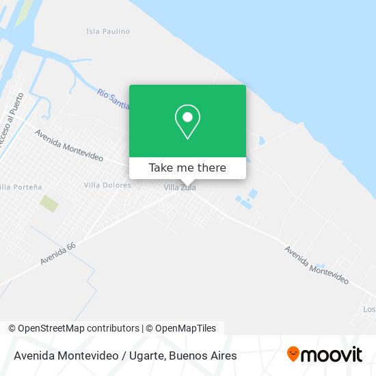 Avenida Montevideo / Ugarte map