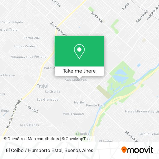 El Ceibo / Humberto Estal map