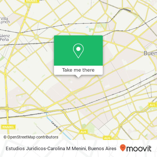 Estudios Juridicos-Carolina M Menini map