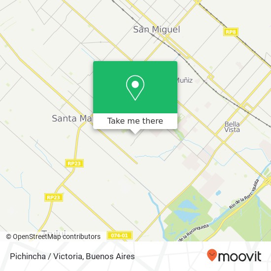 Mapa de Pichincha / Victoria