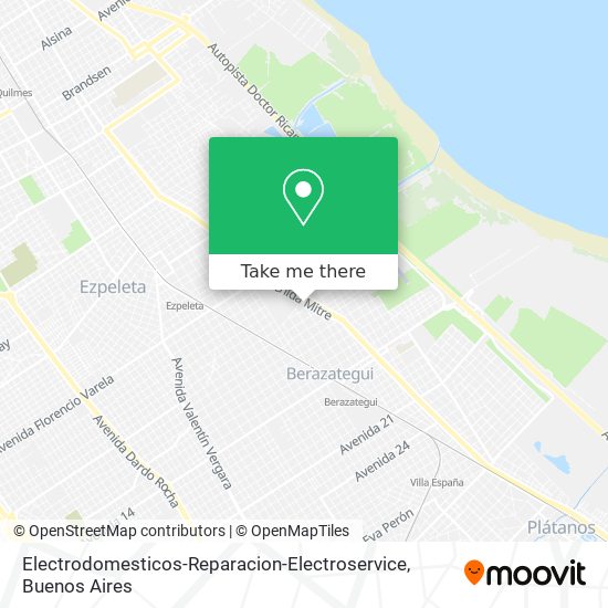 Electrodomesticos-Reparacion-Electroservice map