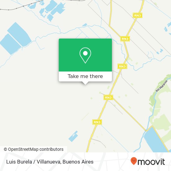 Luis Burela / Villanueva map