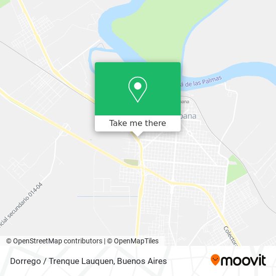 Dorrego / Trenque Lauquen map