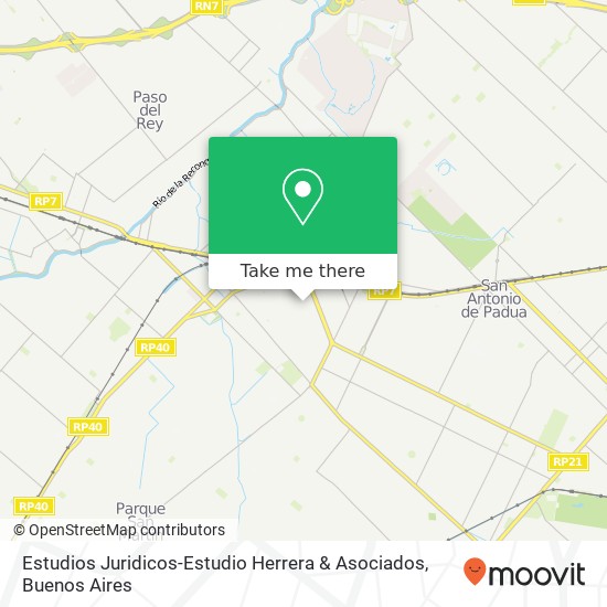 Estudios Juridicos-Estudio Herrera & Asociados map