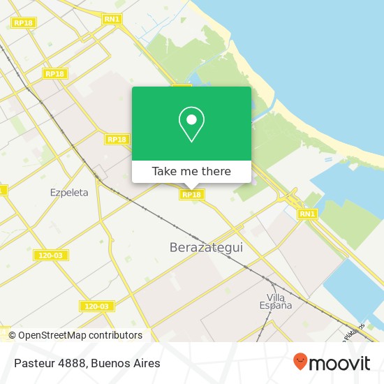 Pasteur 4888 map