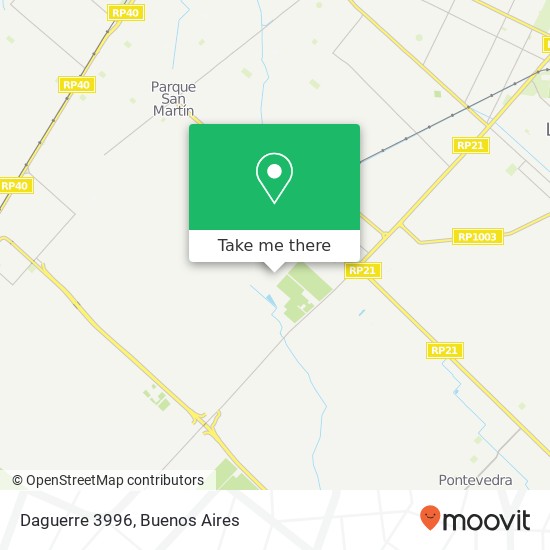 Mapa de Daguerre 3996