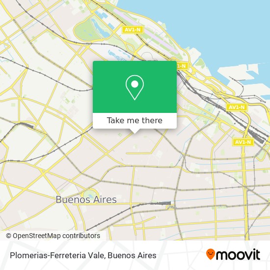Plomerias-Ferreteria Vale map