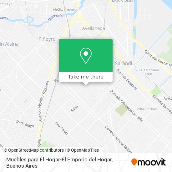 Muebles para El Hogar-El Emporio del Hogar map