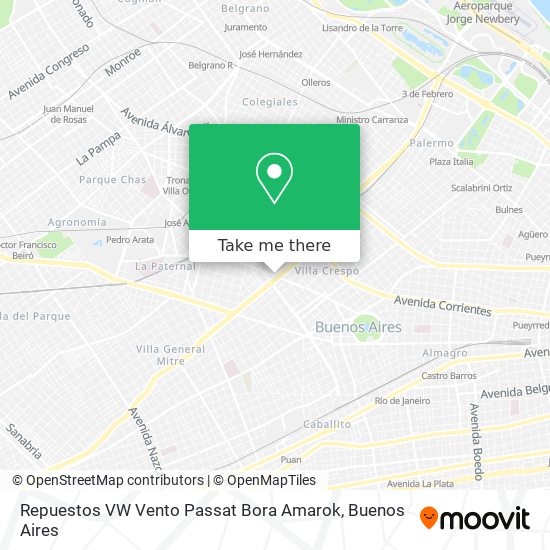 Repuestos VW Vento Passat Bora Amarok map