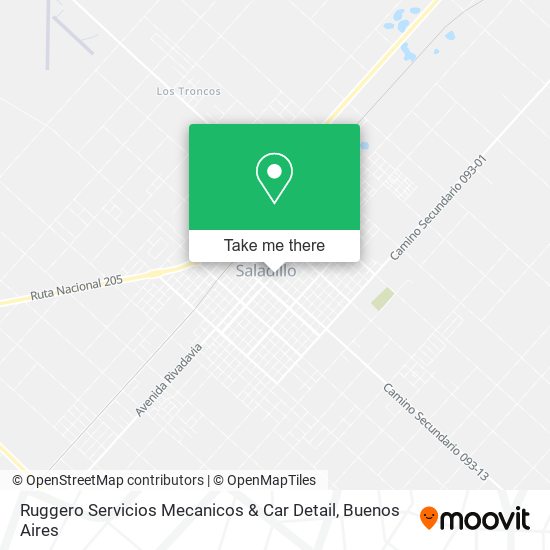 Mapa de Ruggero Servicios Mecanicos & Car Detail