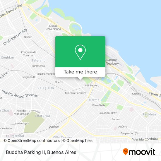 Buddha Parking II map