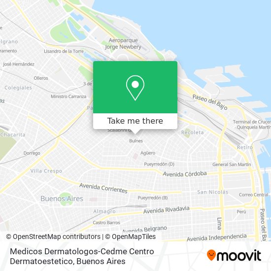 Medicos Dermatologos-Cedme Centro Dermatoestetico map