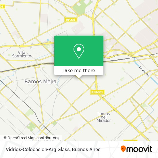 Vidrios-Colocacion-Arg Glass map