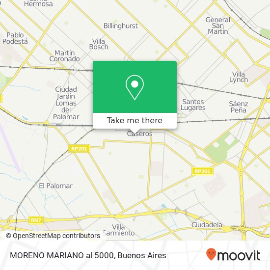 MORENO MARIANO al 5000 map