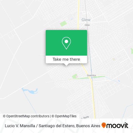 Mapa de Lucio V. Mansilla / Santiago del Estero