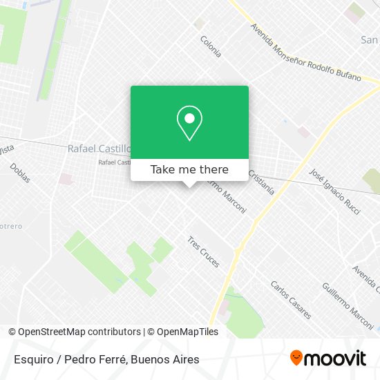 Mapa de Esquiro / Pedro Ferré