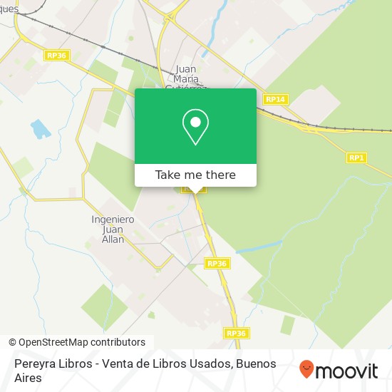 Pereyra Libros - Venta de Libros Usados map