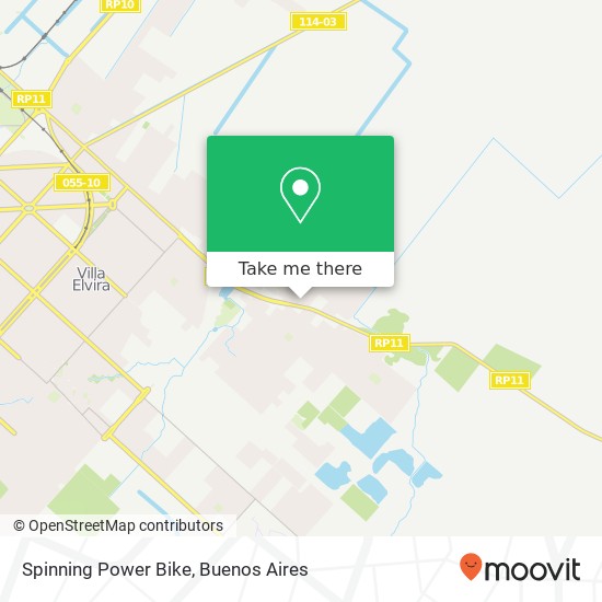 Spinning Power Bike map