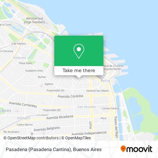 Pasadena (Pasadena Cantina) map