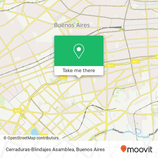 Cerraduras-Blindajes Asamblea map