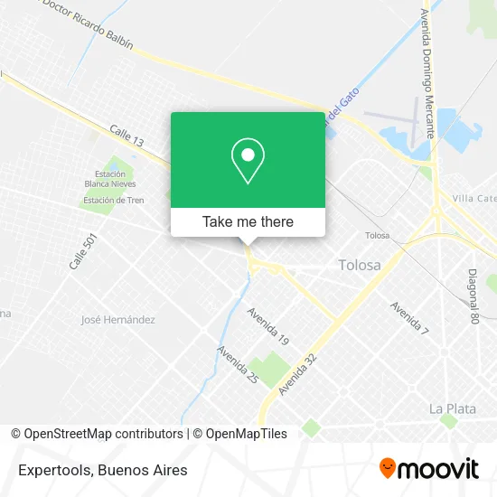 Mapa de Expertools