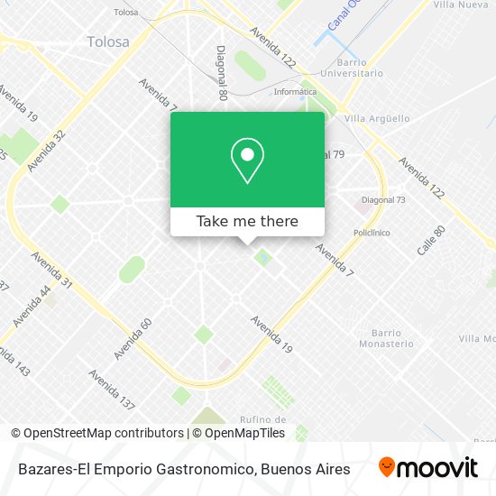 Mapa de Bazares-El Emporio Gastronomico