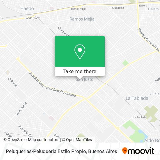 Mapa de Peluquerias-Peluqueria Estilo Propio