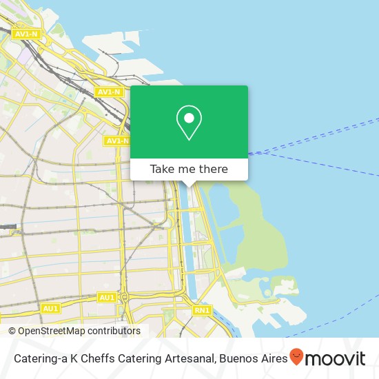 Catering-a K Cheffs Catering Artesanal map