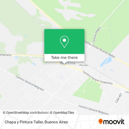 Chapa y Pintura-Taller map