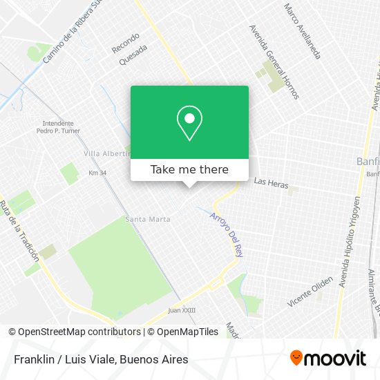 Franklin / Luis Viale map
