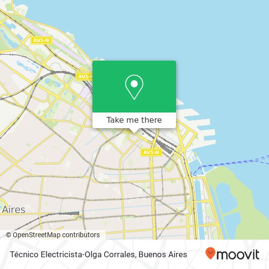 Mapa de Técnico Electricista-Olga Corrales