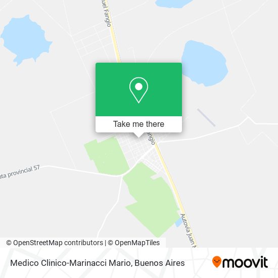 Medico Clinico-Marinacci Mario map