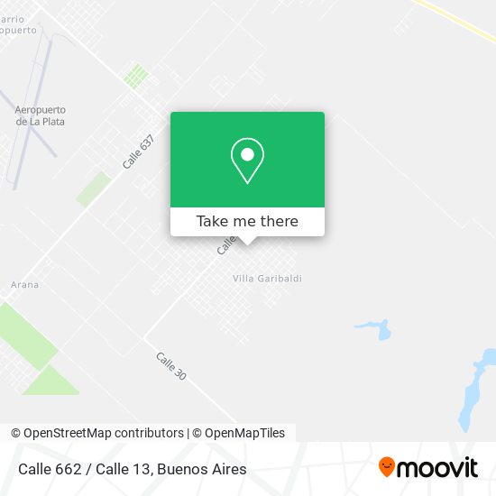 Calle 662 / Calle 13 map