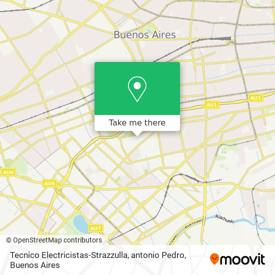 Tecnico Electricistas-Strazzulla, antonio Pedro map