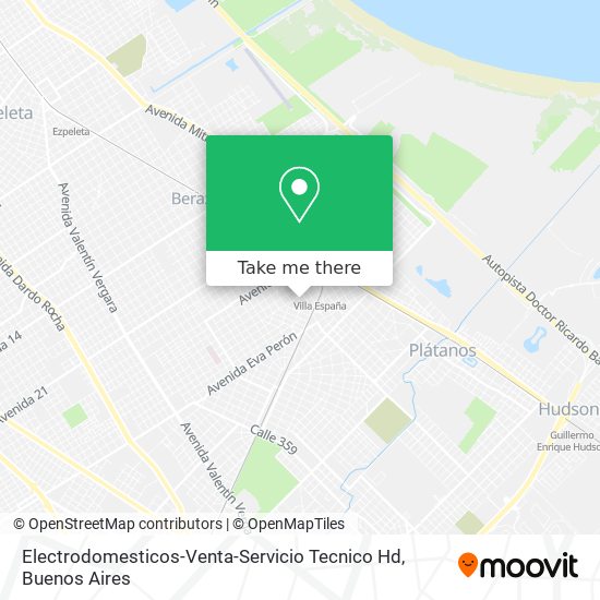 Electrodomesticos-Venta-Servicio Tecnico Hd map