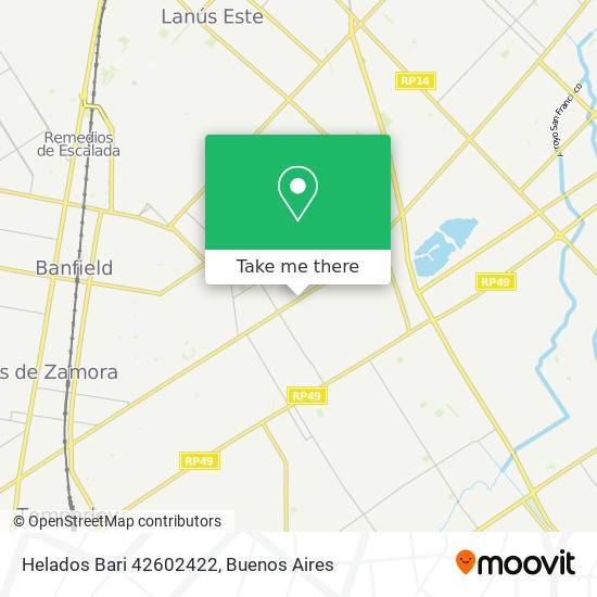 Helados Bari 42602422 map