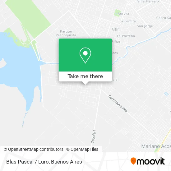 Blas Pascal / Luro map