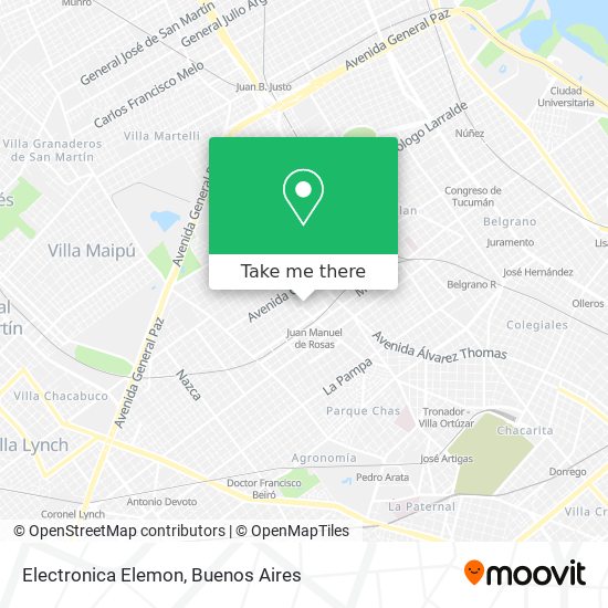 Electronica Elemon map