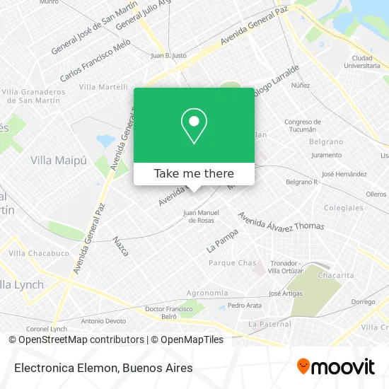 Electronica Elemon map